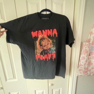 Chucky black t shirt